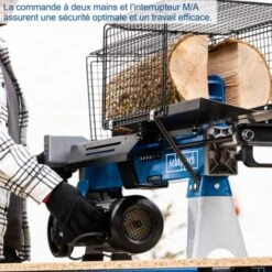 Fendeur De Bûches électrique SCHEPPACH HL760LS - 2200W - Avec Support 9 Fendeur De Bûches électrique SCHEPPACH HL760LS - 2200W - Avec Support -Scheppach 32588019 5