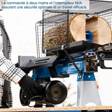 Fendeur De Bûches électrique SCHEPPACH HL760LS - 2200W - Avec Support 5 Fendeur De Bûches électrique SCHEPPACH HL760LS - 2200W - Avec Support – Image 5