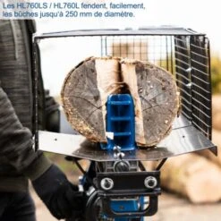 FENDEUR DE BÛCHES ÉLECTRIQUE 7 TONNES HORIZONTAL 2200W SCHEPPACH HL760L -Scheppach 34542616 3