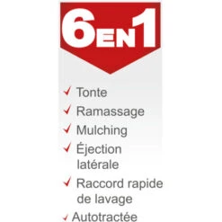 Tondeuse Thermique SCHEPPACH 7 Cv - Coupe De 53 Cm - MS225-53 8 Tondeuse Thermique SCHEPPACH 7 Cv - Coupe De 53 Cm - MS225-53 -Scheppach 57608131 4