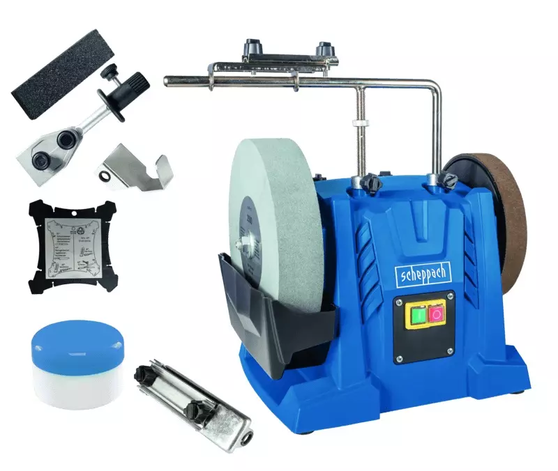 Affuteuse à Eau SCHEPPACH Avec Meule De 250 Mm + Dispositif - 5903206903