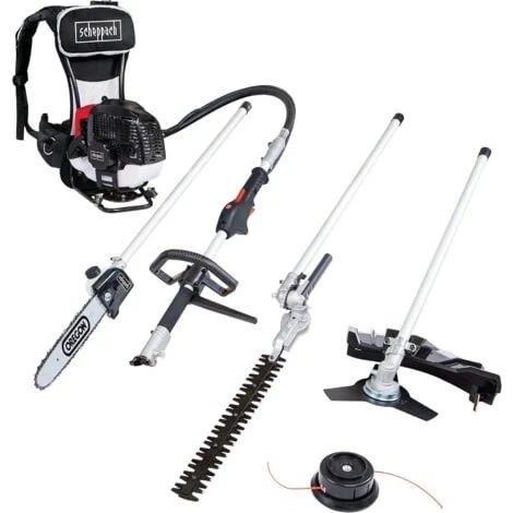 Outil Multi Fonctions 4en1 52cm³ à Dos MFH5300-4BP SCHEPPACH - 5904805904 1 Outil Multi Fonctions 4en1 52cm³ à Dos MFH5300-4BP SCHEPPACH - 5904805904
