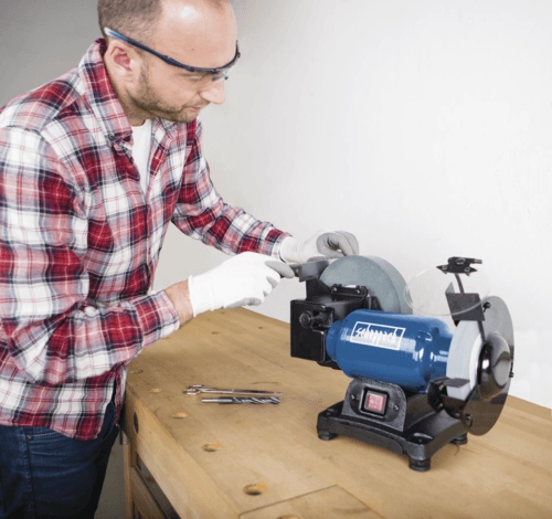 Touret Mixte BG200W SCHEPPACH - 230V 50Hz 250W - 5903105903 2 Touret Mixte BG200W SCHEPPACH - 230V 50Hz 250W - 5903105903 – Image 2