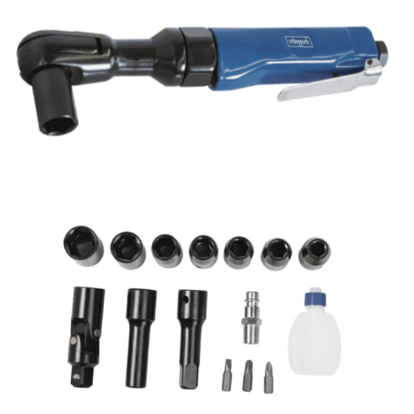 Clé à Cliquet Pneumatique Scheppach 1/2 " 6,3 Bar 68 Nm En Coffret 1 Clé à Cliquet Pneumatique Scheppach 1/2 " 6,3 Bar 68 Nm En Coffret