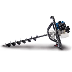 Tarière Thermique Scheppach EB1700 1,77CV Avec 3 Tarières Ø100mm ,Ø150mm, Ø200mm -Scheppach eb1700 1