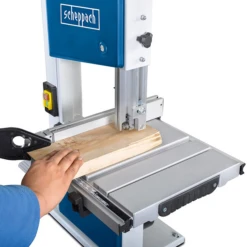 Scie à Ruban 250 Mm Scheppach 500W - HBS261 Avec 2 Lames -Scheppach hbs261 4