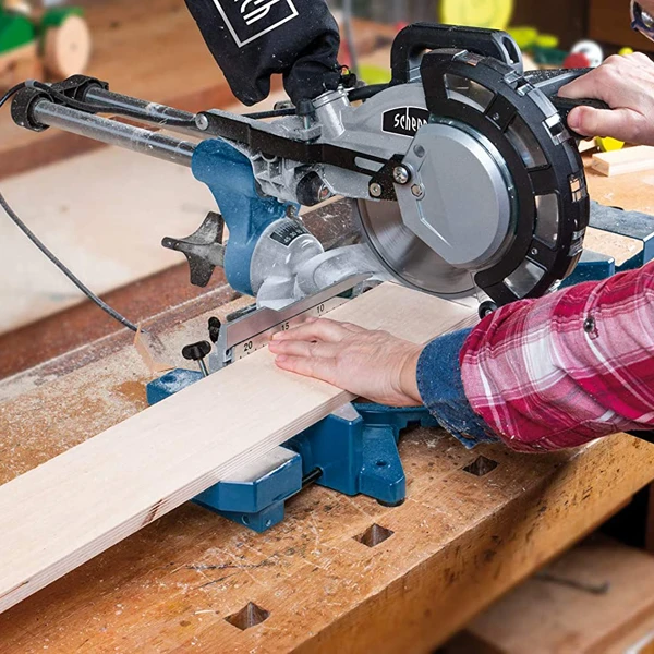 Scie à Onglet Radiale Scheppach Ø216 Mm - HM216 Avec 2 Lames 5 Scie à Onglet Radiale Scheppach Ø216 Mm - HM216 Avec 2 Lames – Image 5