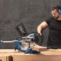 Scie à Onglet Radiale Scheppach Ø255 Mm - HM254 2000W -Scheppach hm254 2