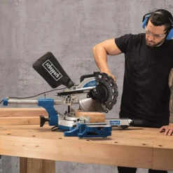 Scie à Onglet Radiale Scheppach Ø255 Mm - HM254 2000W -Scheppach hm254 4