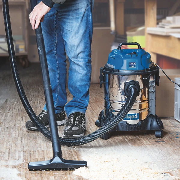 Aspirateur Eau Et Poussières Scheppach 20L 1200W - NTS20 4 Aspirateur Eau Et Poussières Scheppach 20L 1200W - NTS20 – Image 4